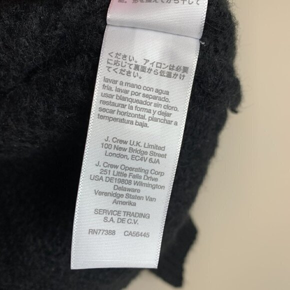 Madewell Charley Pullover Black Sweater - Size XS - Picture 5 of 8